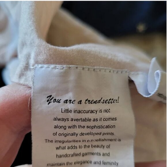 Anthropologie Bhanuni by Jyoti Colorblock Poplin Tiered Corset Midi Dress size L - Picture 7 of 11